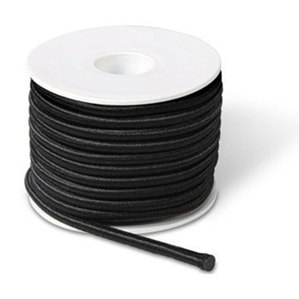Picture of Black elastic rope 5mm 10m