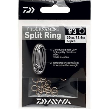 Picture of TOURNAMENT Split Rings No2 (5.4mm, 9,1kg)