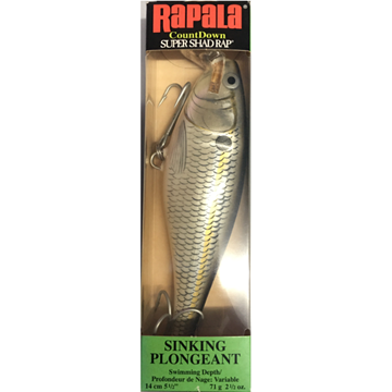 Picture of COUNTDOWN SUPER SHAD RAP - SILVER SHAD (CDSR-14-SSD)