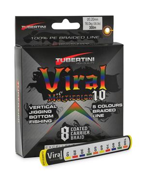 Picture of BRAIDED Line Viral Multicolor 8 0.120mm 9.5kg