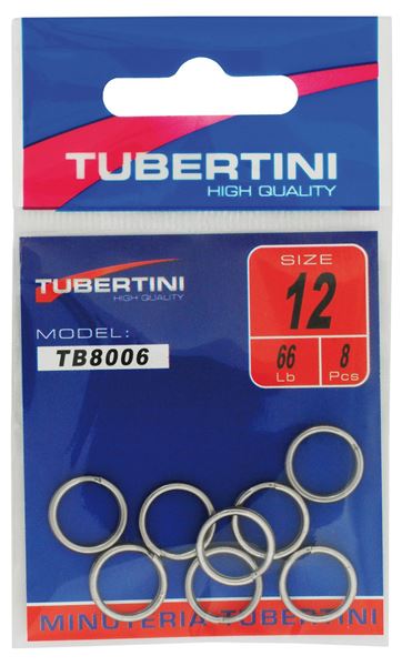 Picture of SS Split Ring TB8006 6mm 12kg