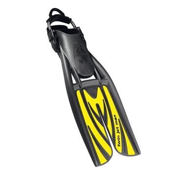 Picture of TWIN JET MAX BLACK/YELLOW - LARGE