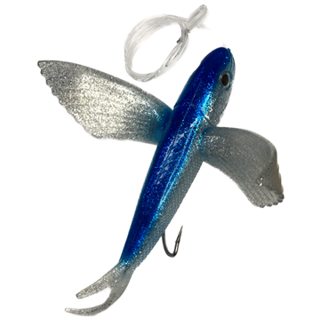 Picture of FLYING FISH WITH LINE (21cm - 136g - BLUE)