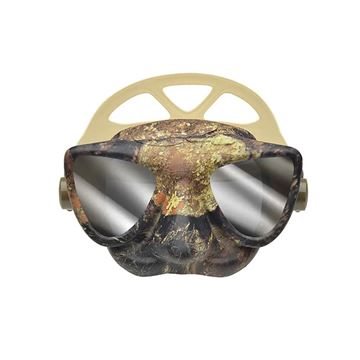 Picture of MASK PLASMA CAMO GREEN MIRRORED LENSES - C4