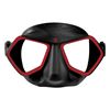 Picture of WOLF MASK - BLACK RED