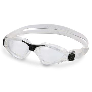 Picture of KAYENNE  SWIM GOGGLES - (TRANSPARENT BLACK  LENSES CLEAR)