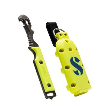 Picture of JAWZ TITANIUM KNIFE TOOL - BLACK/LIME YELLOW
