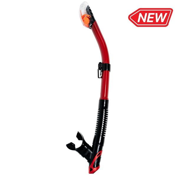 Picture of SNORKEL DRY TOP SNORKEL BLACK/RED