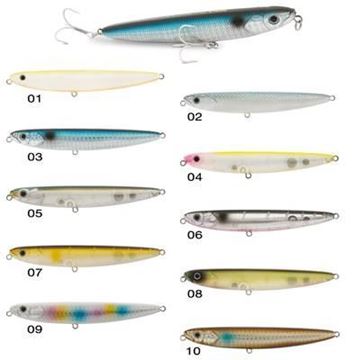 Picture of CRAZY MULLET SLIM COL. 03 (110mm/13.6g/SINKING RANGE -TOP WATER)