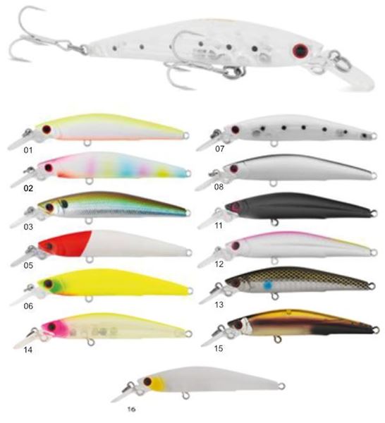 Picture of SEA BASS KILLER MM.65 COLOR 01(C233) (65mm/4.9g/0-1.5m DEPTH)