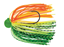Picture of TOURNAMENT RUBBER JIG SS RH10g GREEN YELLOW ORANGE