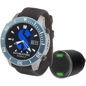 Picture of GALILEO 3 (G3) WRIST DIVE COMPUTER -TITANIUM W/ TRANSMITTER SMART + PRO