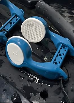 Picture of NOSE CLIP FLOW PLASTIC BLUE